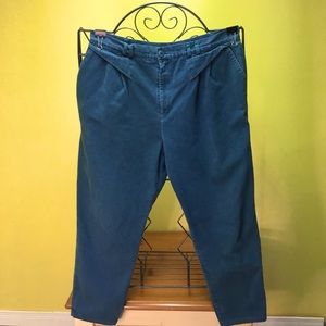 Jessica Pants Size 20 Teal/green